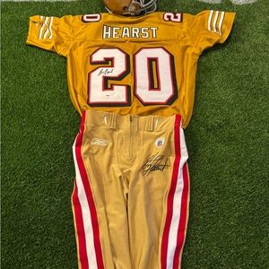 Reebok Gold and Red Men's Jersey